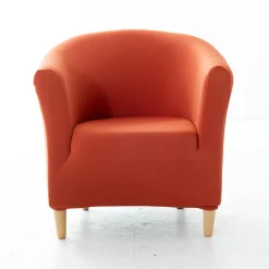 Effen, bi-rekbare hoes voor kuipzetel