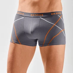 Effen, gesloten shorty met contrasterend sierstiksel - set van 4