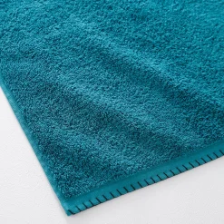 Effen handdoek 540g/m² luxe comfort met paardenstaartsteek