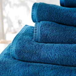 Effen handdoek 540g/m² luxe comfort met paardenstaartsteek