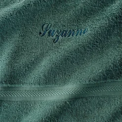 Effen handdoek, zacht comfort, personaliseerbaar