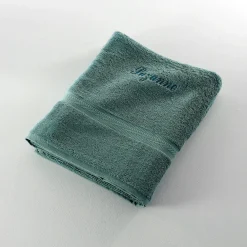 Effen handdoek, zacht comfort, personaliseerbaar