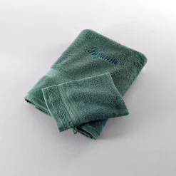 Effen handdoek, zacht comfort, personaliseerbaar