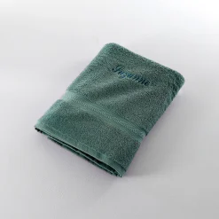 Effen handdoek, zacht comfort, personaliseerbaar