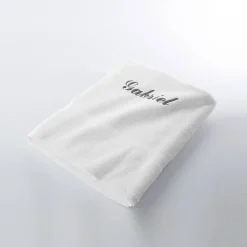 Effen handdoek, zacht comfort, personaliseerbaar