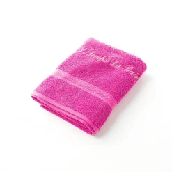 Effen handdoek, zacht comfort, personaliseerbaar