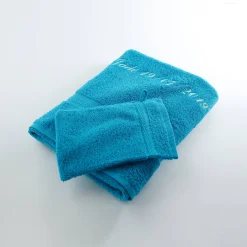 Effen handdoek, zacht comfort, personaliseerbaar