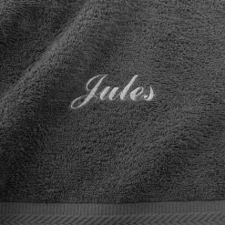 Effen handdoek, zacht comfort, personaliseerbaar