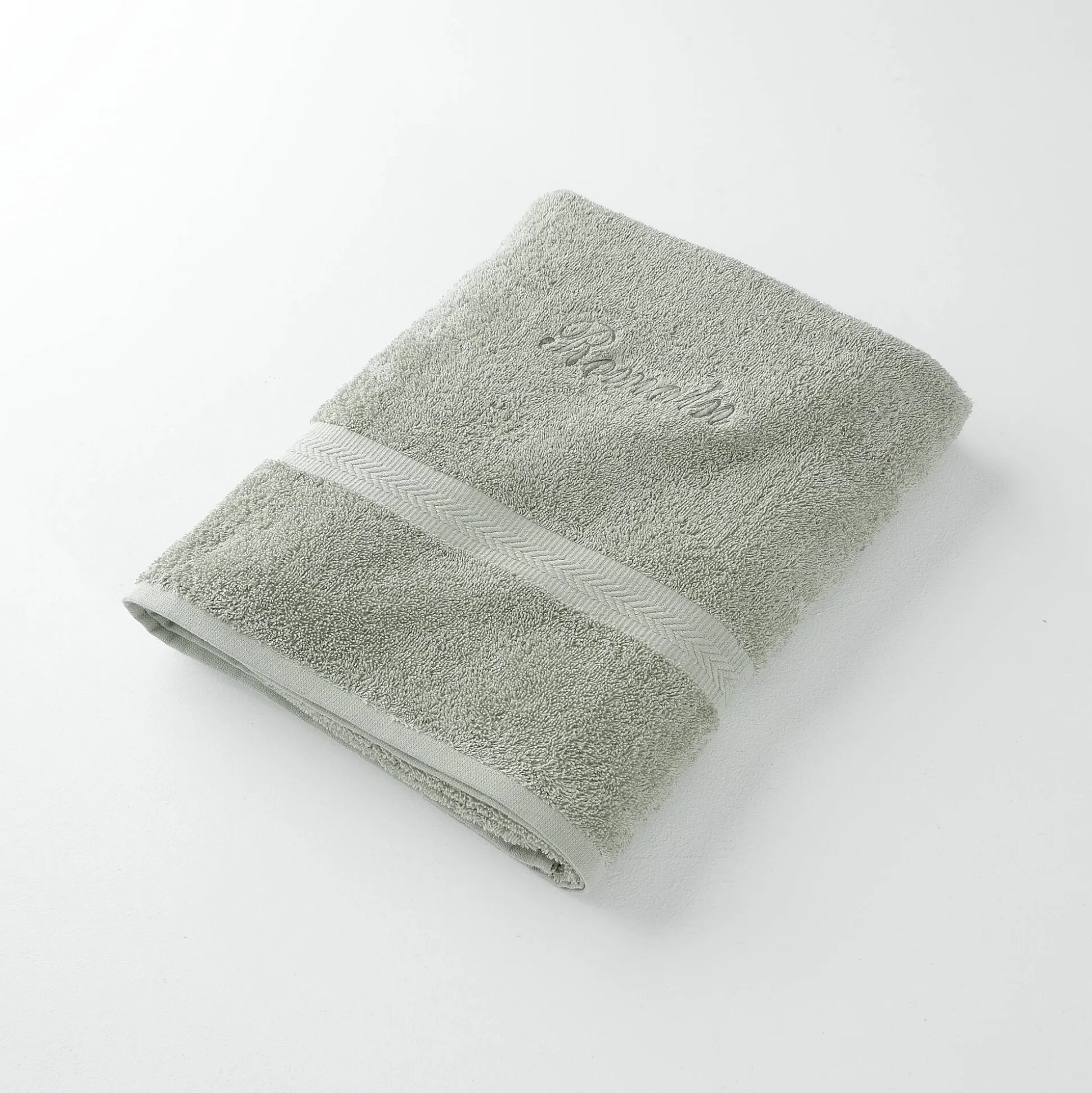 Effen handdoek, zacht comfort, personaliseerbaar