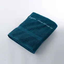 Effen handdoek, zacht comfort, personaliseerbaar