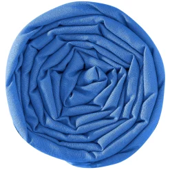 Effen hoeslaken in polyester-katoen, hoekdiepte 32 cm
