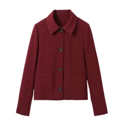 Effen korte blazer, kleine lengtes