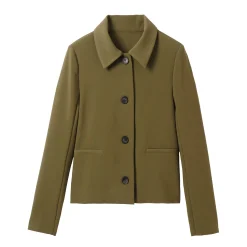 Effen korte blazer, kleine lengtes