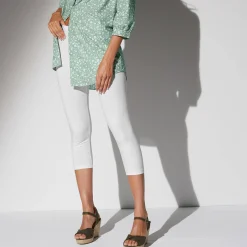 Effen 3/4-legging - set van 2