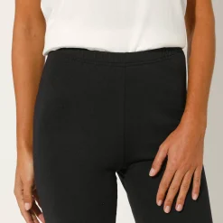 Effen 3/4-legging - set van 2