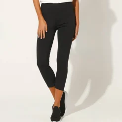Effen 3/4-legging - set van 2