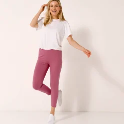 Effen 3/4-legging - set van 2