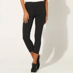 Effen 3/4-legging - set van 2