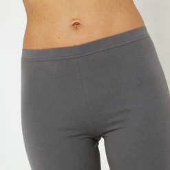 Effen legging in biokatoen