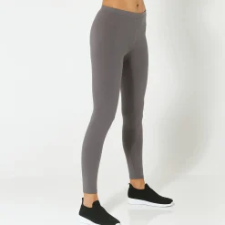 Effen legging in biokatoen