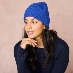 Effen muts in tricot