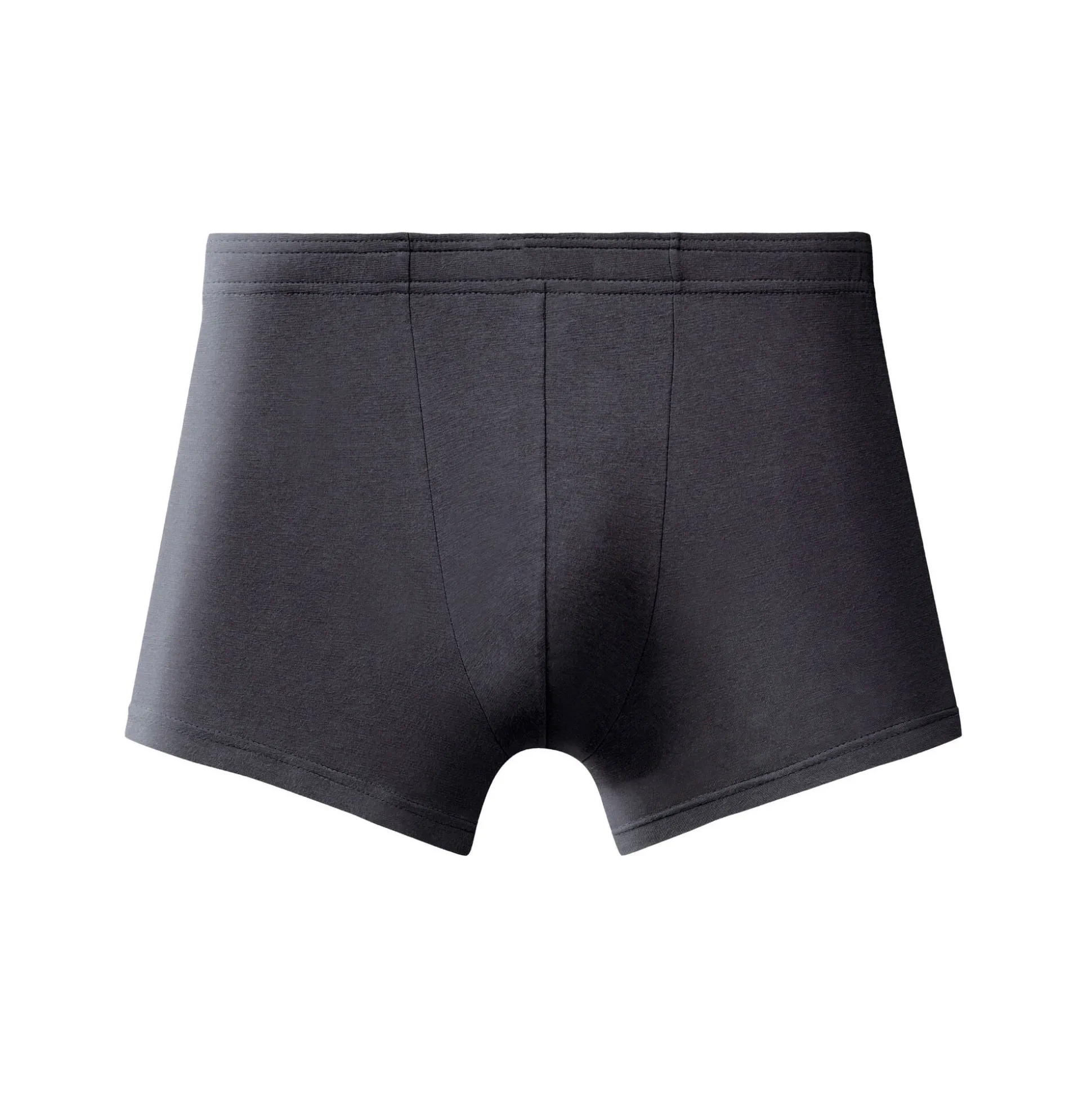 Effen shorty met elastische, overtrokken tailleband - set van 5