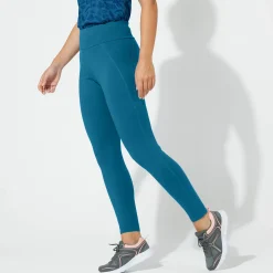 Effen sportlegging met hoge taille