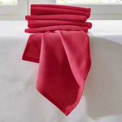 Effen tafelservet - set van 6