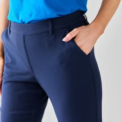 Effen tapered 7/8-broek