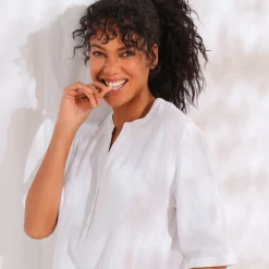 Effen tuniek, katoengaas