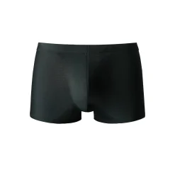 Effen zwemshorty, zwart
