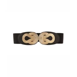 Elastische riem met dubbele gesp