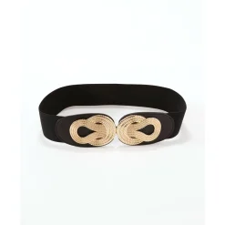 Elastische riem met dubbele gesp