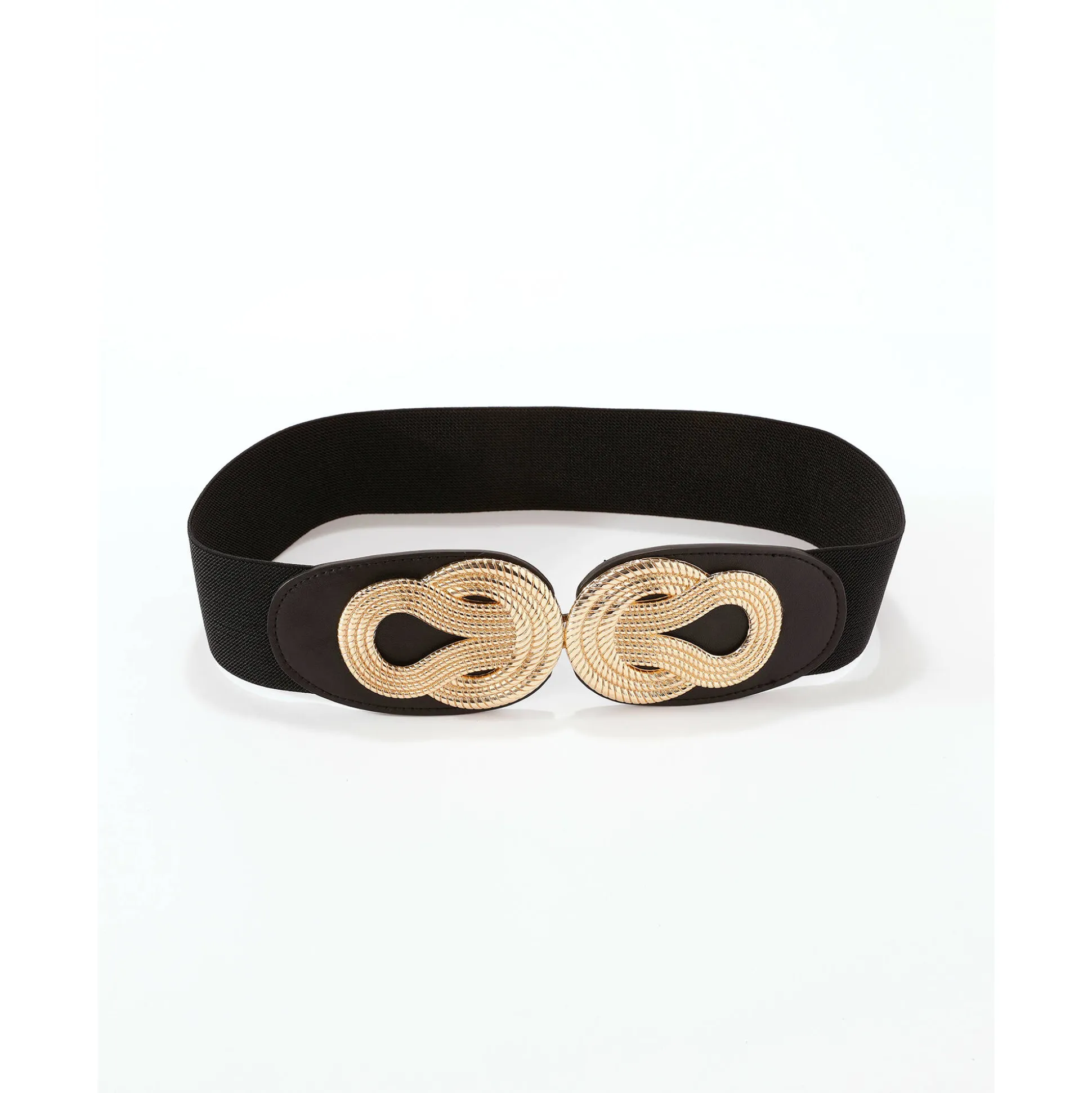 Elastische riem met dubbele gesp