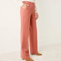 Elegante, rechte broek, effen