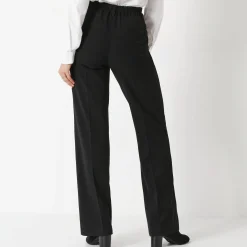 Elegante, rechte broek, effen