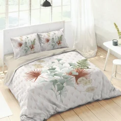 Eve katoenen bedlinnen met bloemenprint