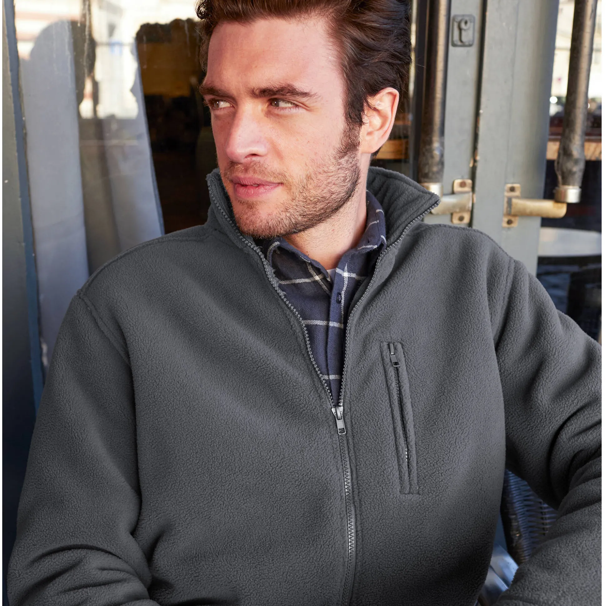 Extrawarme blouson in fleece