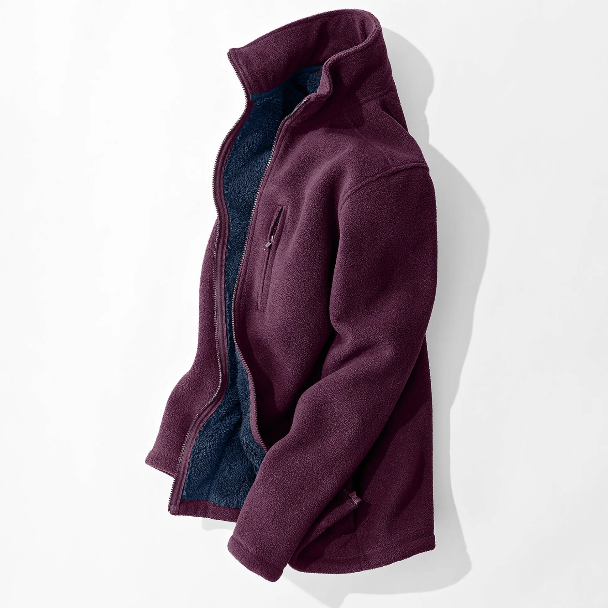 Extrawarme blouson in fleece