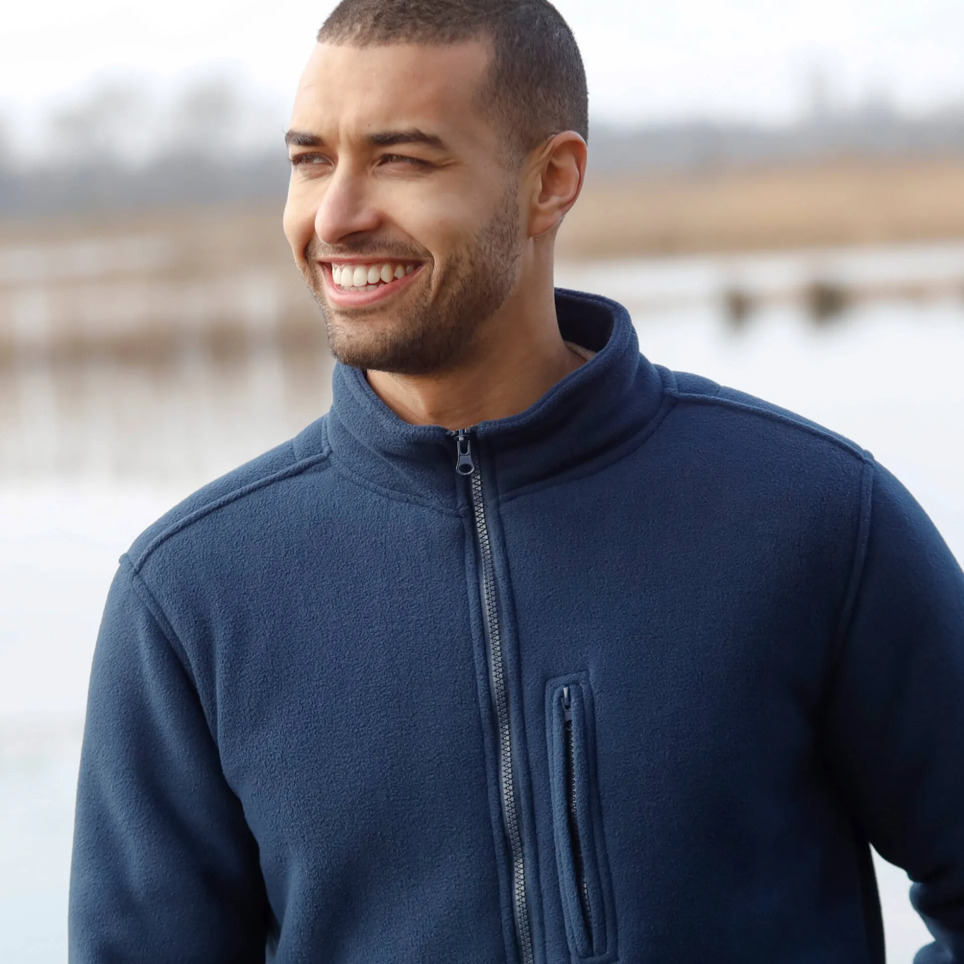 Extrawarme blouson in fleece