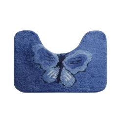 Fantasie badtapijtje met vlindermotief