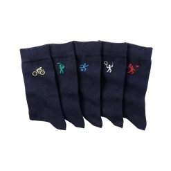 Fantasie 'sport' sokken - set van 5 paar
