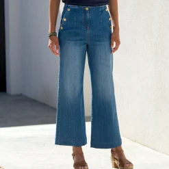 Flare jeans, hoge taille