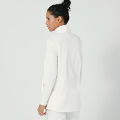 Fleece jasje met rits, zonder mouwen