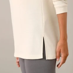 Fleece pyjamabroek met legging, ‘relax’-print