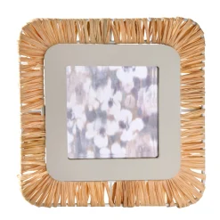 Fotokader in raffia
