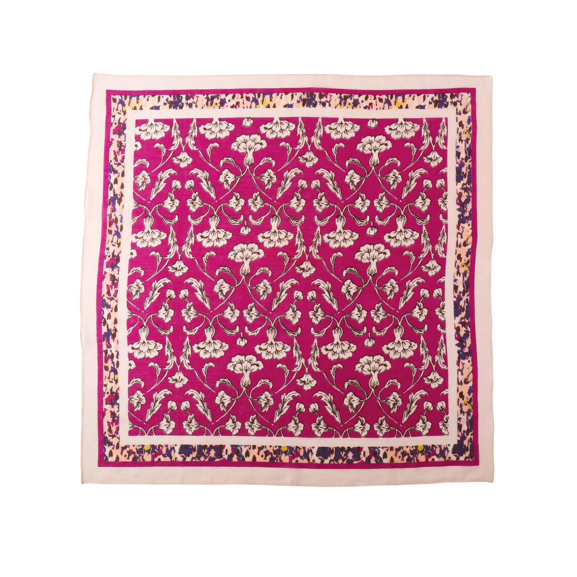 Foulard in katoen met Indische print