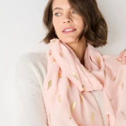 Foulard met pluimmotief