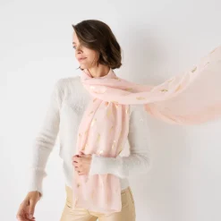 Foulard met pluimmotief