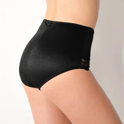Gaineslip in glanstricot en kant Avila - set van 2